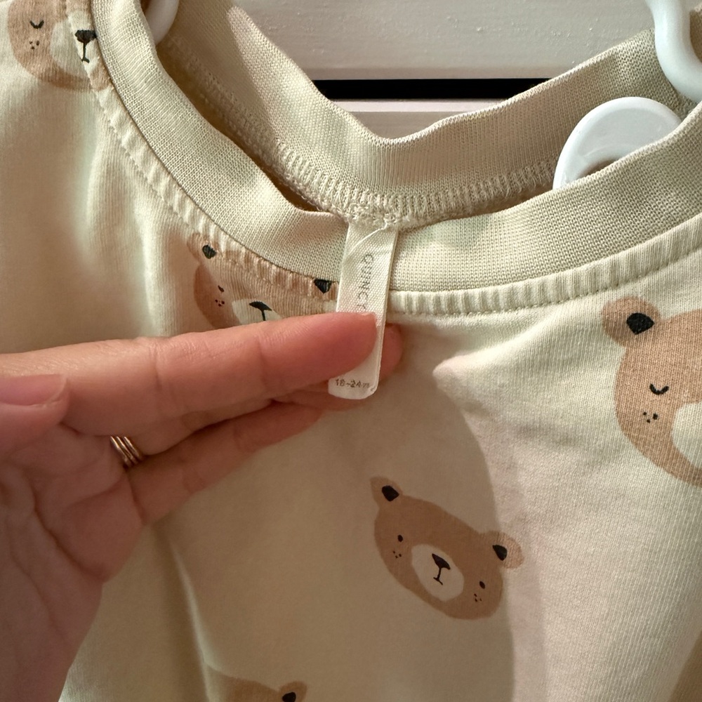 Quincy Mae Bear Bubble Romper